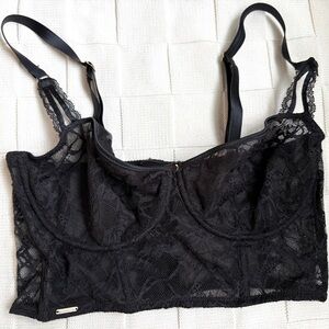 Chantelle Black Lace Underwire Bra